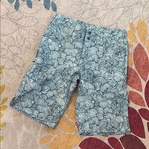 Like new Wild Rye Freel Mountain Biking shorts in blue oyster mushrooms 6
